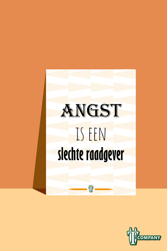 Woordkracht - Angst is een slechte raadgever