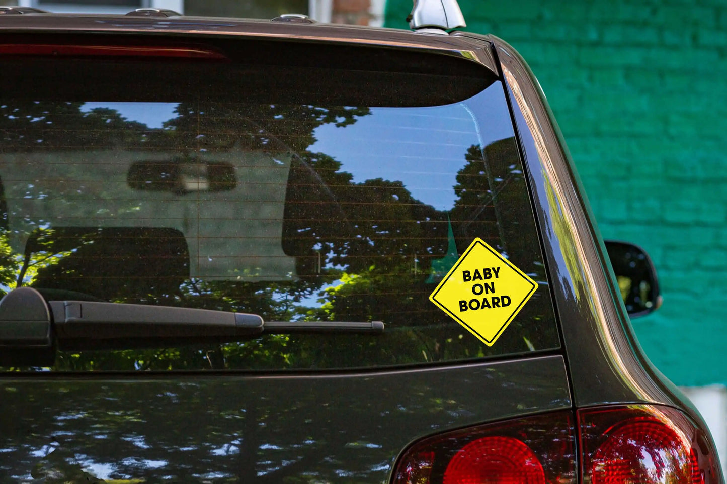 Baby on board sticker