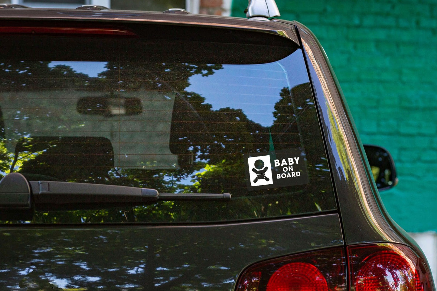 Baby on board sticker