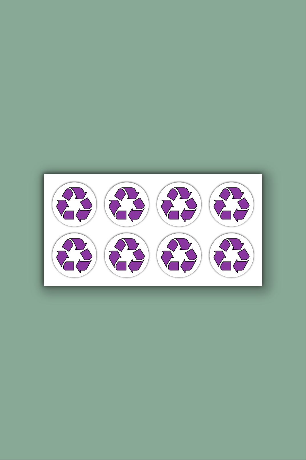Recycle stickers