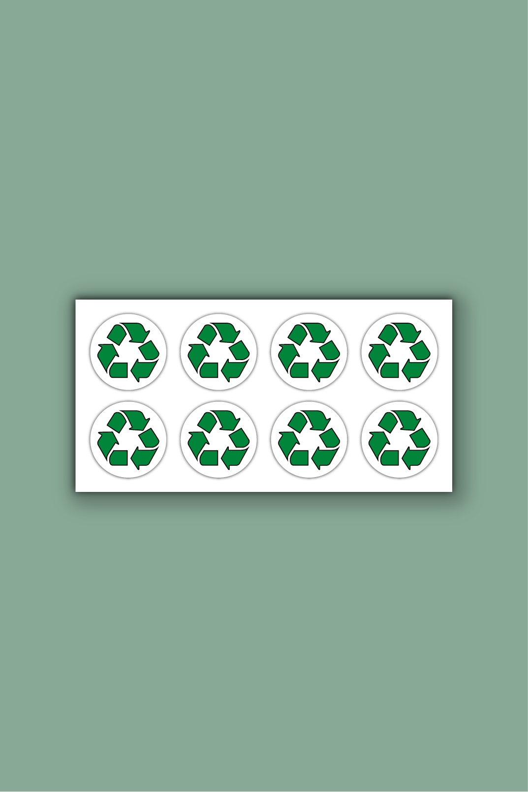 Recycle stickers