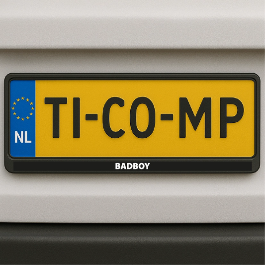 Kenteken sticker - Badboy