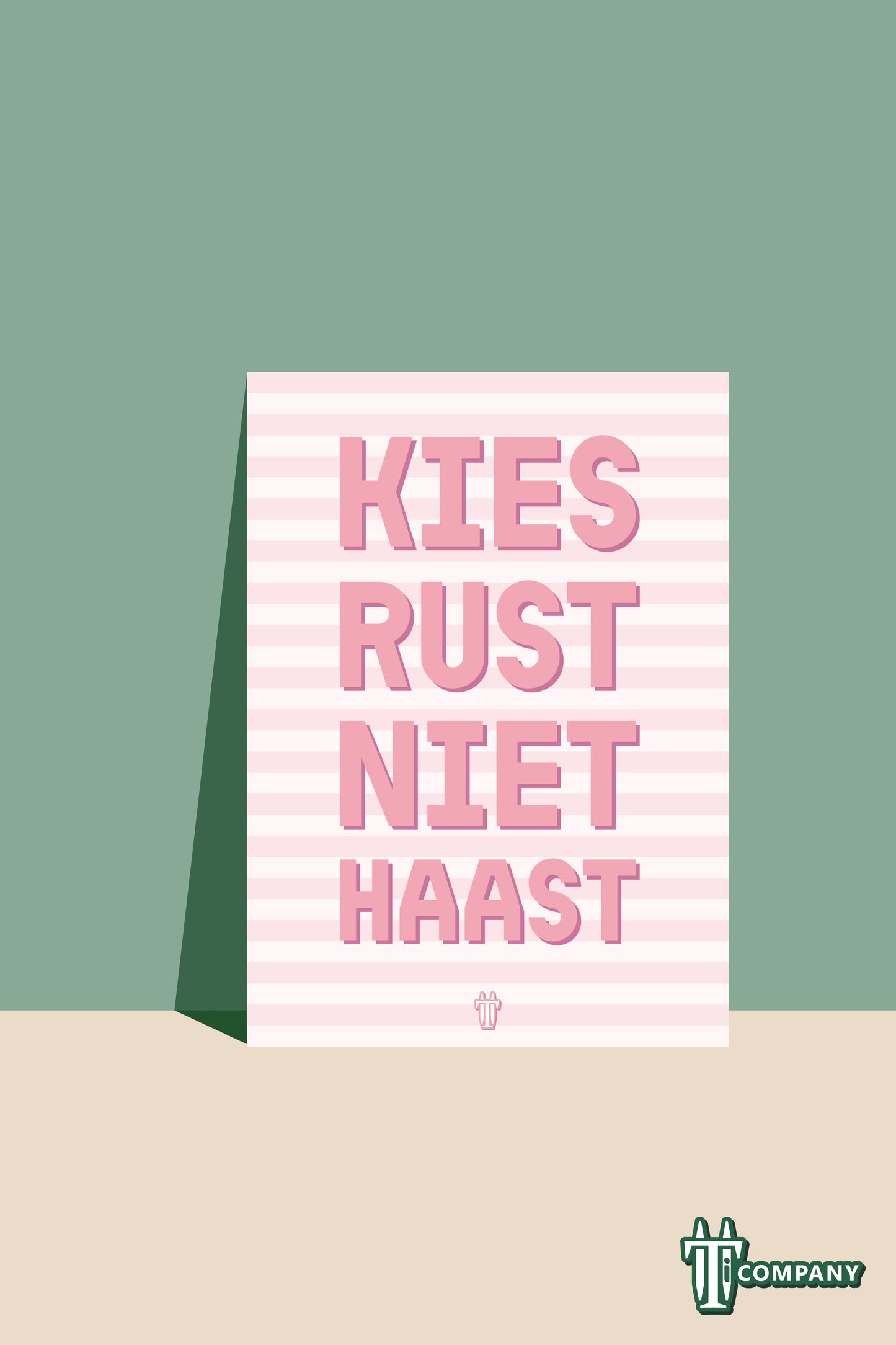 Woordkracht - Kies rust niet haast