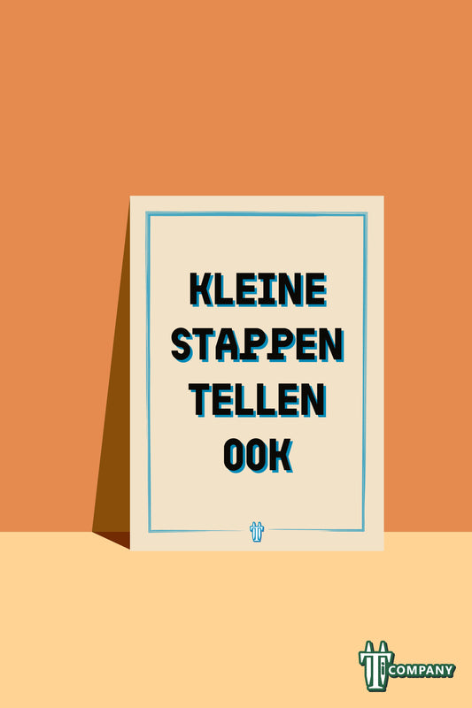 Woordkracht - Kleine stappen tellen ook