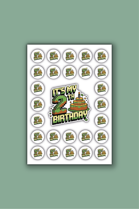 A4 Stickervel stoer - 2 jaar