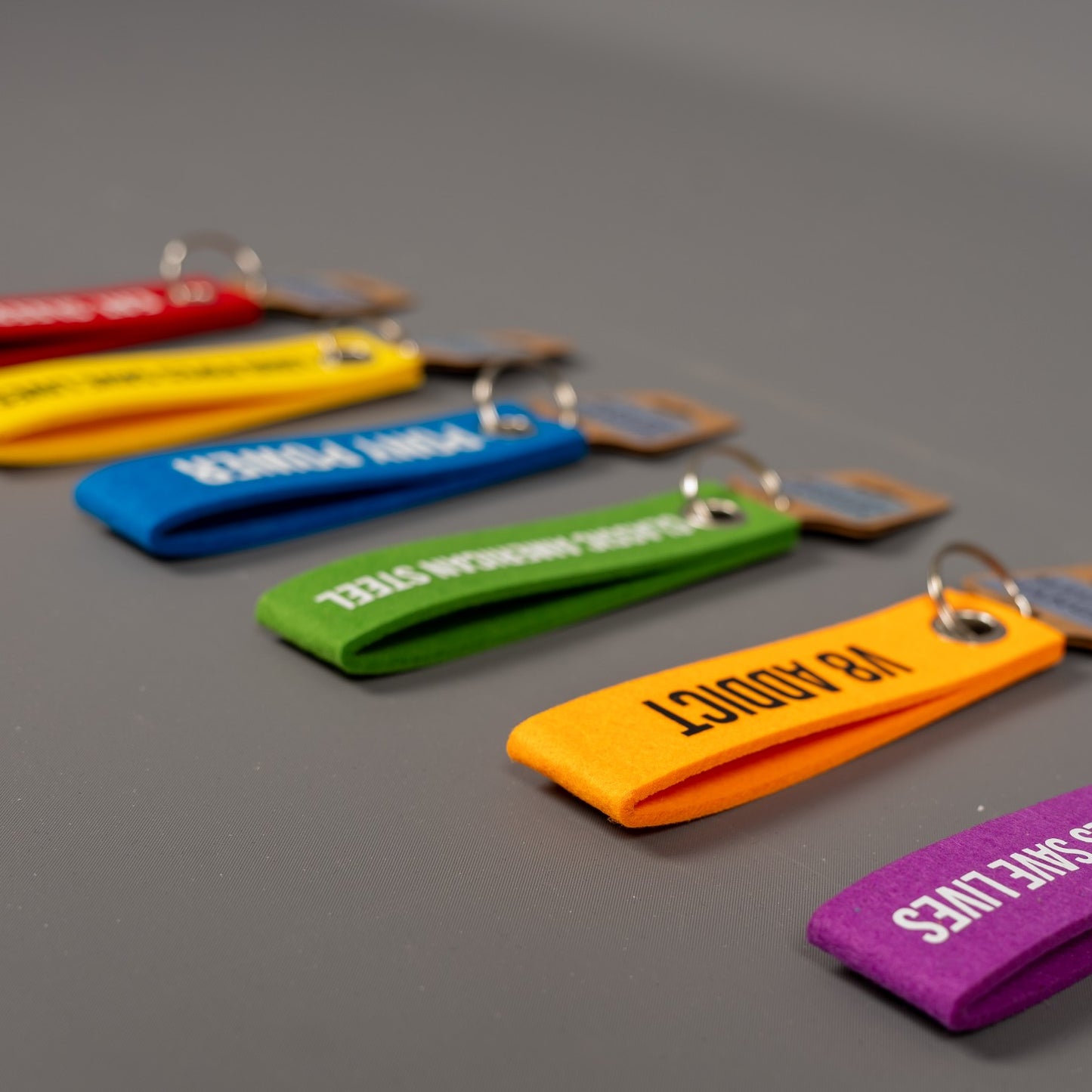 Vilt sleutelhanger