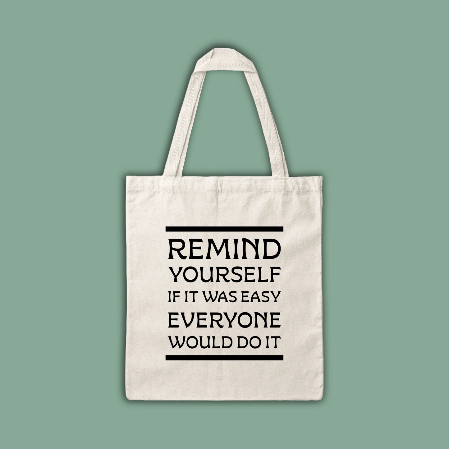 Shopper - Remind yourself, if it was easy everyone would do it