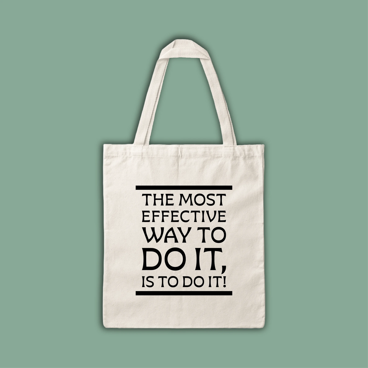 Shopper - The most effective way to do it, is to do it!