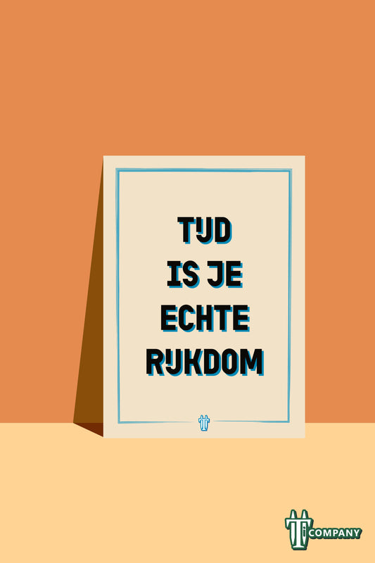 Woordkracht - Tijd is je echte rijkdom
