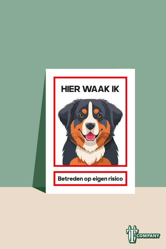 Hier waak ik - Berner sennen