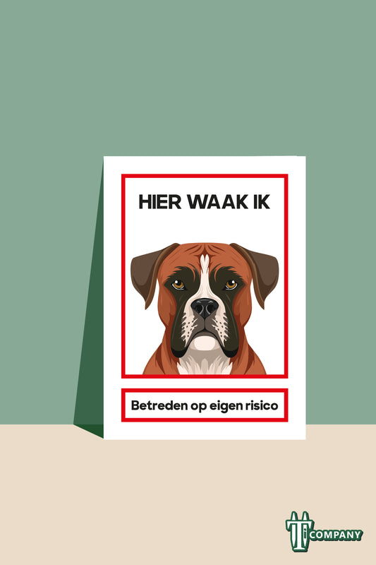 Hier waak ik - Boxer