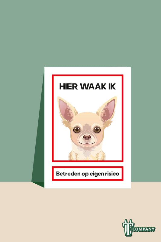 Hier waak ik - Chihuahua